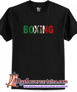 Boxing Mexico Flag T-Shirt (AT1)