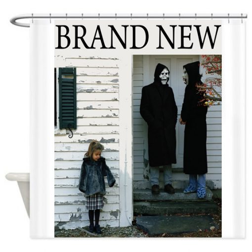 Brand New The Devil And God Are Raging Inside Me shower curtain AT