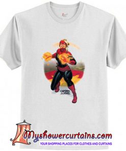 Captain Marvel And The Avengers T-shirt (AT1)