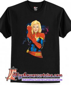 Captain Marvel Titan Merchandise T-shirt (AT1)