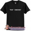 Fake Raf Simons T-Shirt (AT1)