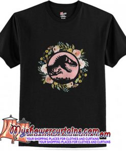 Floral Jurassic Park T Shirt (AT)