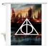 Harry Potter Deathly Hallows shower curtain customized design for home decor AT