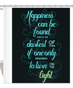 Harry Potter Quote shower curtain AT