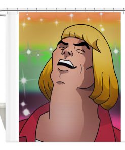 He-Man Sings Shower Curtain AT