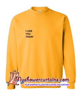 I Like You Today T Shirt (AT)