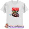 I Still Believe In Heroes Marvel Comics T shirt (AT)