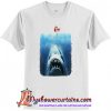 Little mermaid Jaws Funny T Shirt (AT)