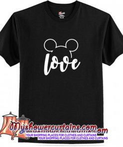 Mickey Mouse Love Ears T Shirt (AT)