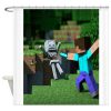 Minecraft Mine Craft Game shower curtain customized design for home decor AT