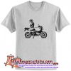Motorcycle Flat Foot Funny T-shirt (AT)