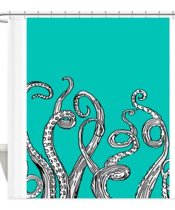Octopus Tentacle Shower Curtain AT