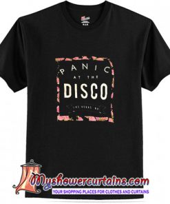 Panic! At The Disco Floral Muscle T Shirt (AT)