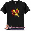Pikachu Pokemon and Deadpool T Shirt (AT1)
