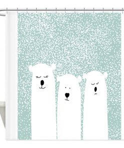 Polar Bear Shower Curtain AT