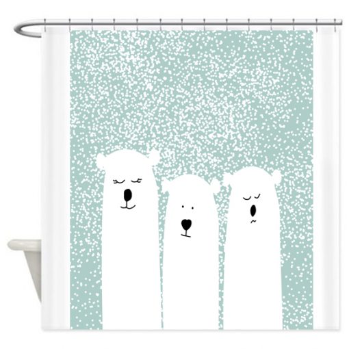 Polar Bear Shower Curtain AT