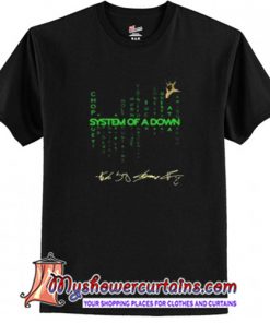 SYSTEM OF A DOWN CHOP SUEY BYOB SPIDERS TOXICITY T Shirt (AT)