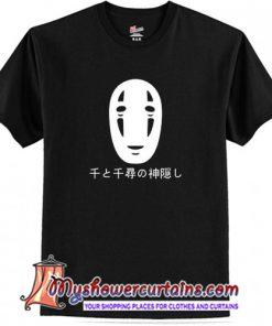 Spirited Away No Face Kaonashi Harajuku T-shirt(AT1)