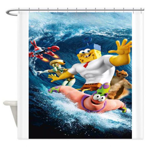 Spongebob Squarepants shower curtain AT
