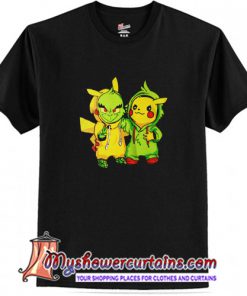 The Grinch and Pikachu Baby T shirt (AT)