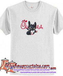 Toothless chick fil a T-shirt (AT)