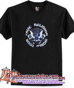 True Religion Crew Neck World Tour T Shirt (AT)