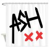 ash signature shower curtain (AT)