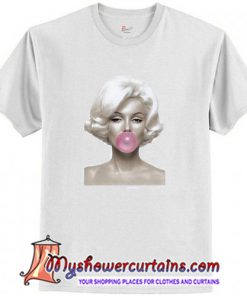 marilyn monroe bubble gum T shirt (AT)