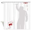 scary shower curtain AT