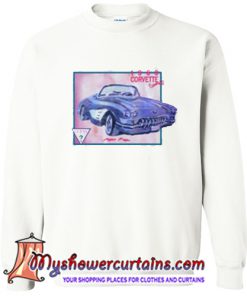 1960 corvette convertible sweatshirt (AT)