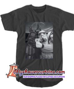 Darth Vader And Stormtrooper Selfie In Disneyland T Shirt (AT)