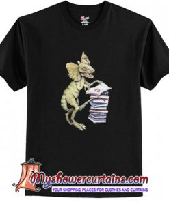 Dilophosaurus Loves Books T-Shirt (AT)