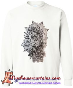 Flower Art Sweatshirt (AT)