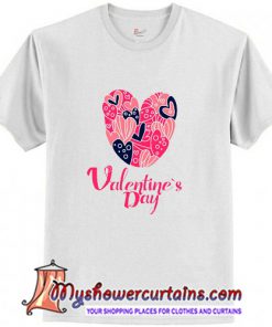 Happy Valentines Day Logo T Shirt (AT)