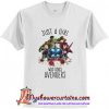 Just A Girl Who Loves Avengers T-Shirt (AT)