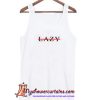 Lazy Cross Line Tank Top (AT)