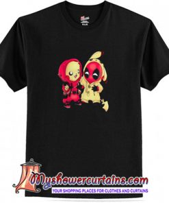 Pikachu Pokemon And Deadpoll Pikapool T Shirt (AT)