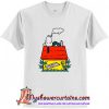 Snoop Dogg Snoopy Smoking T shirt (AT)