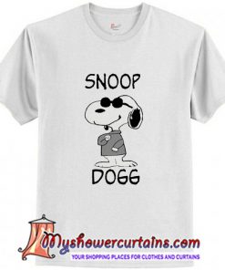 Snoopy Snoop Dogg White T shirt (AT)