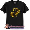Sunflower Christian Cross T Shirt (AT)