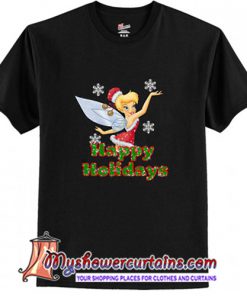 Tinkerbell Happy Holiday T Shirt (AT)