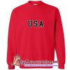USA Red Sweatshirt (AT)