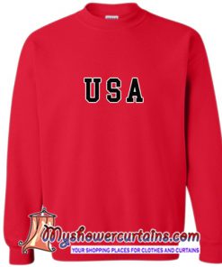 USA Red Sweatshirt (AT)