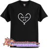Valentine Reel Girls Fish Heart Love T-Shirt (AT)
