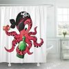 Animal Aquarium Bubbles Character Shower Curtain At