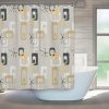 Art shower curtain (AT)