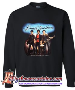 Black Jonas Brothers World Tour Sweatshirt (AT)