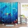 Caracter Finding Dory Disney High Quality Custom Shower Curtain (AT)