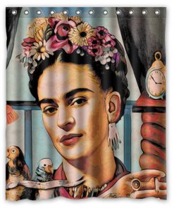 Famous Painter frida kahlo Painting Custom Shower Curtains At