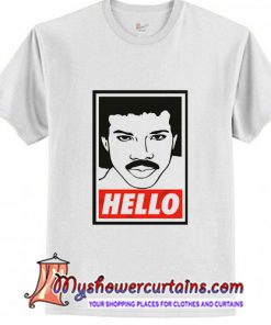 Hello Lionel Richie Adult T shirt (AT)